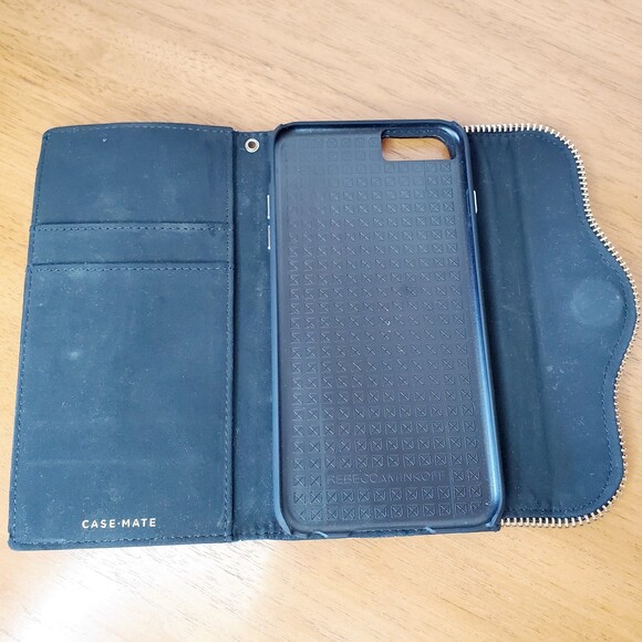 Rebecca Minkoff Case Mate Folio Wristlet Leather Botanical Floral iPhone 6 - Picture 3 of 8